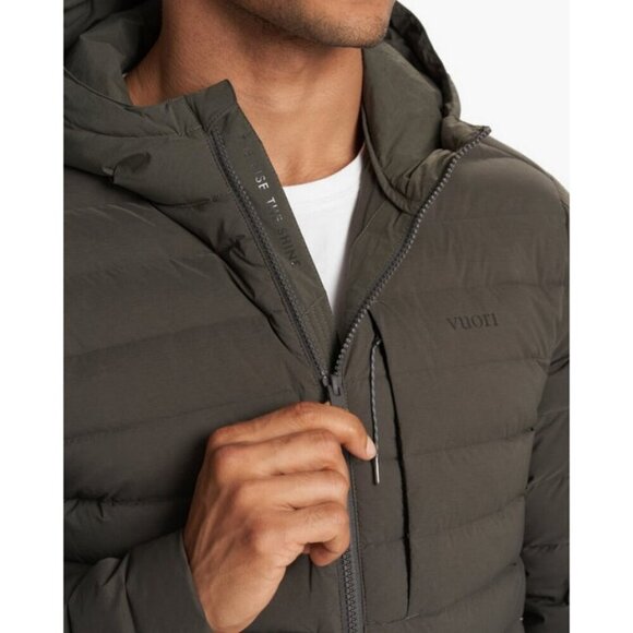 VUORI Steadfast Full Zip Hooded Jacket ~ Balsam XL NWT - Picture 5 of 16